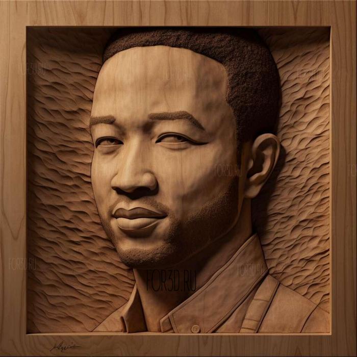 John Legend 2 stl model for CNC